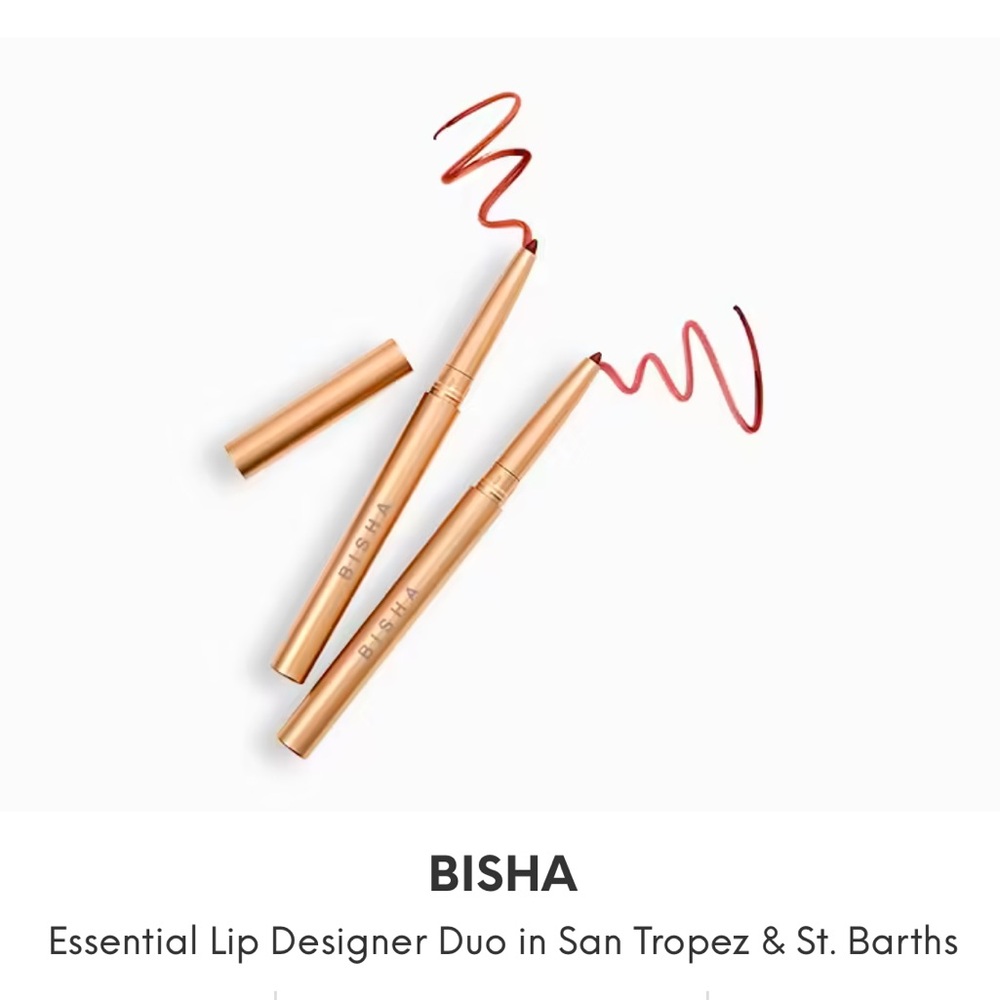 BISHA - Essential Lip Designer Duo in San Tropez & St. Barths